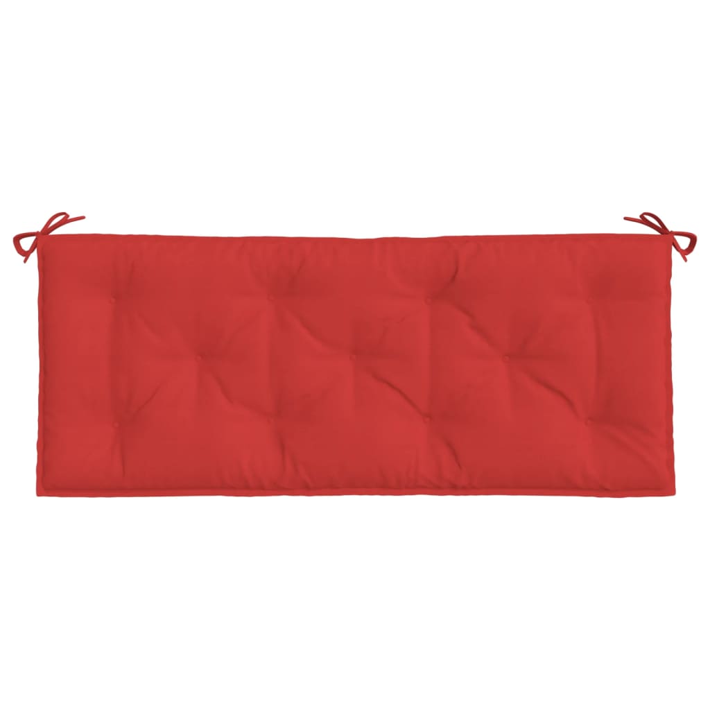 Tuinbankkussen 120x50x7 cm oxford stof rood - AllerleiShop