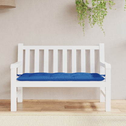 Tuinbankkussen 120x50x7 cm oxford stof blauw - AllerleiShop