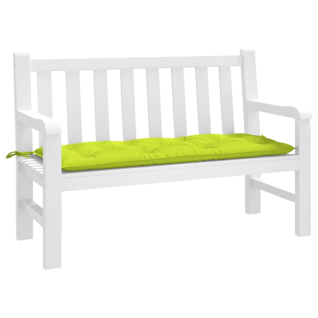 Tuinbankkussen 120x50x7 cm oxford stof heldergroen - AllerleiShop