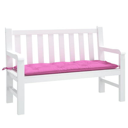 Tuinbankkussen 120x50x7 cm stof roze - AllerleiShop