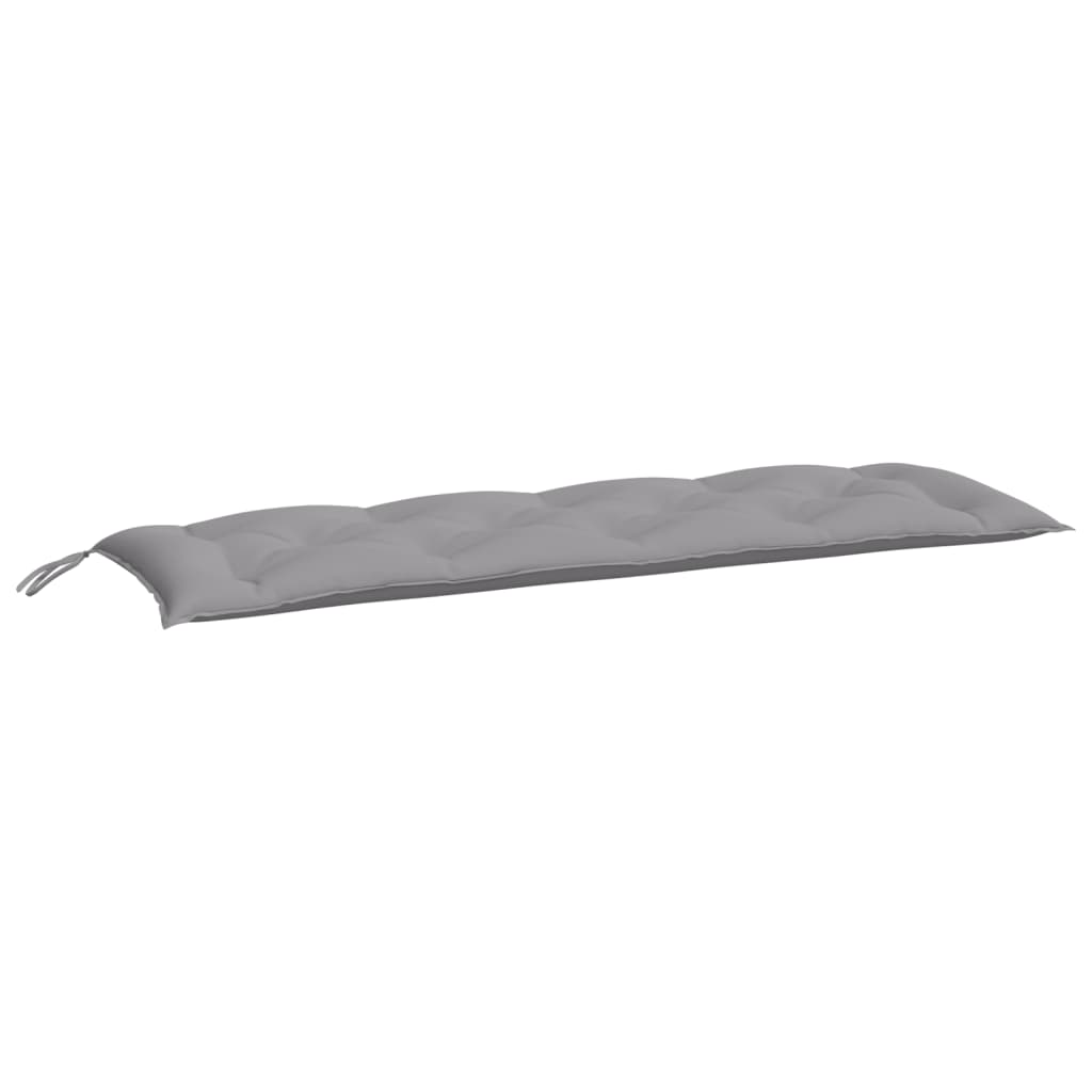 Tuinbankkussen 150x50x7 cm oxford stof grijs - AllerleiShop