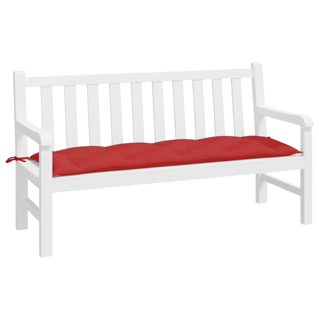 Tuinbankkussen 150x50x7 cm oxford stof rood - AllerleiShop