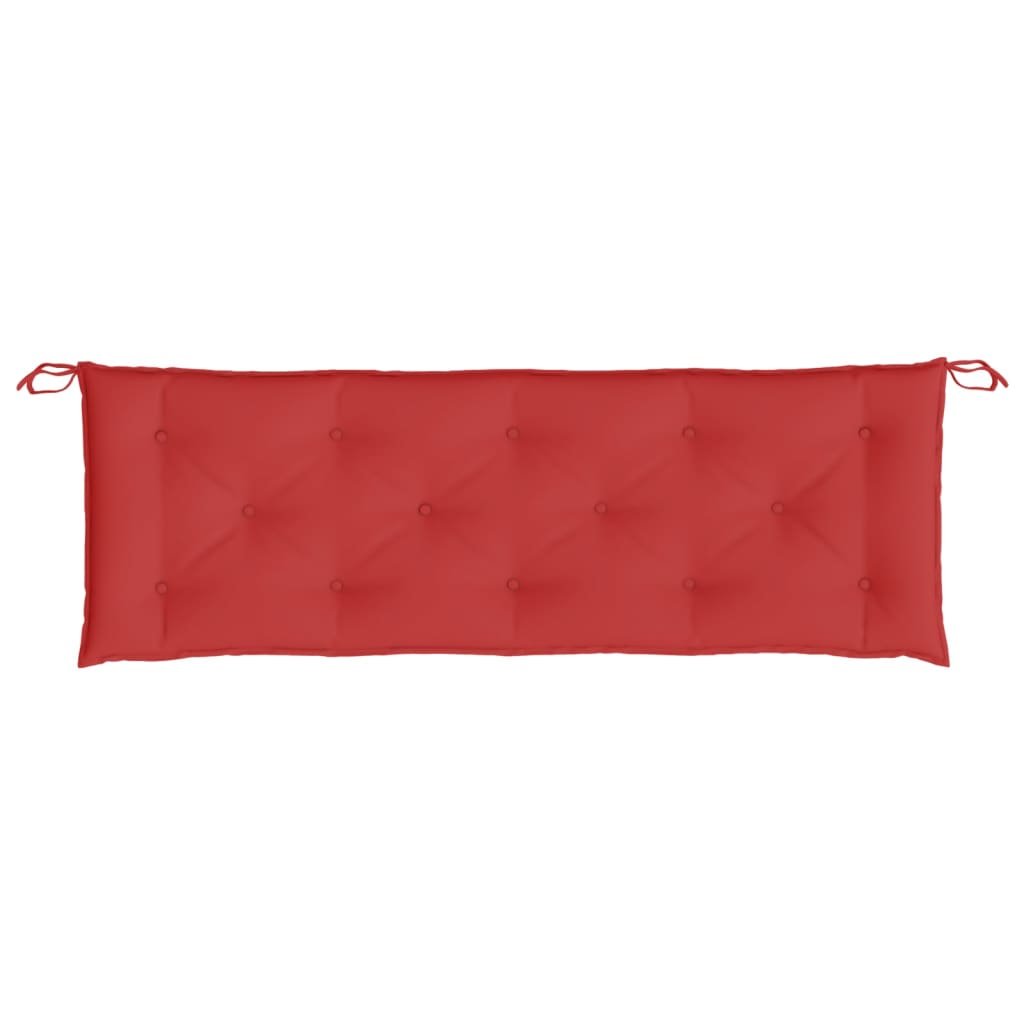 Tuinbankkussen 150x50x7 cm oxford stof rood - AllerleiShop