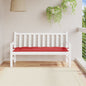 Tuinbankkussen 150x50x7 cm oxford stof rood - AllerleiShop