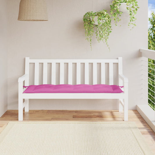 Tuinbankkussen 150x50x7 cm oxford stof roze - AllerleiShop