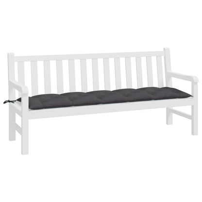 Tuinbankkussen 180x50x7 cm oxford stof antracietkleurig - AllerleiShop