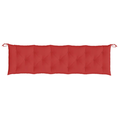 Tuinbankkussen 180x50x7 cm oxford stof rood - AllerleiShop