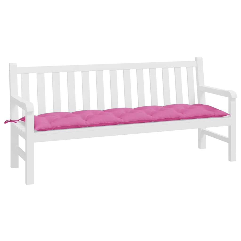 Tuinbankkussen 180x50x7 cm oxford stof roze - AllerleiShop