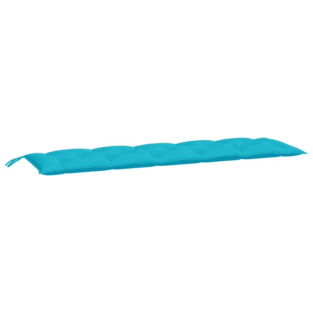 Tuinbankkussen 180x50x7 cm oxford stof turquoise - AllerleiShop