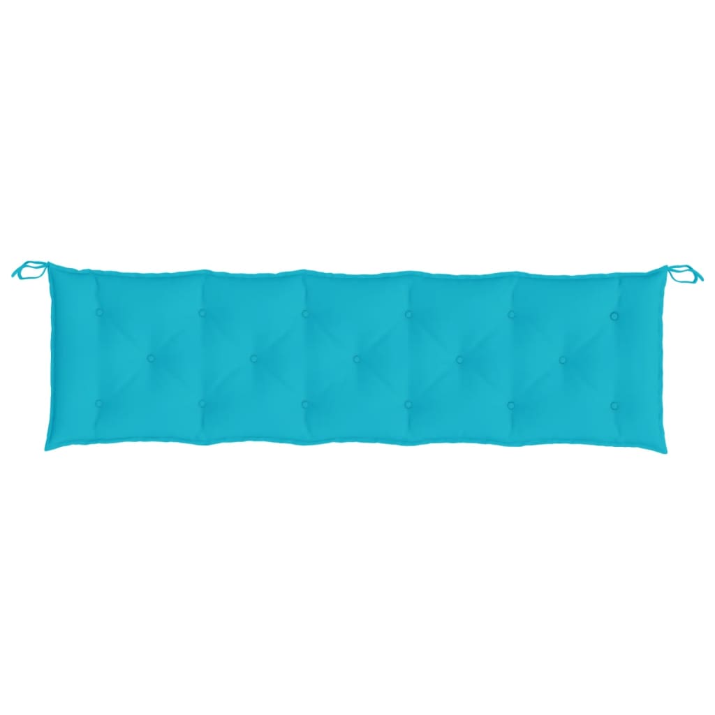 Tuinbankkussen 180x50x7 cm oxford stof turquoise - AllerleiShop