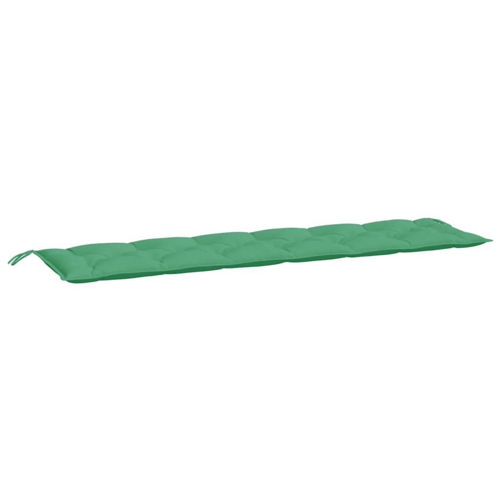 Tuinbankkussen 200x50x7 cm stof groen - AllerleiShop