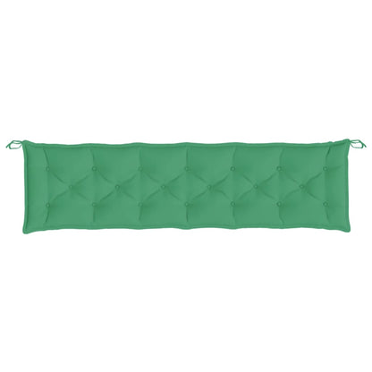 Tuinbankkussen 200x50x7 cm stof groen - AllerleiShop