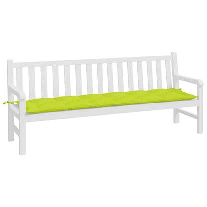 Tuinbankkussen 200x50x7 cm oxford stof heldergroen - AllerleiShop