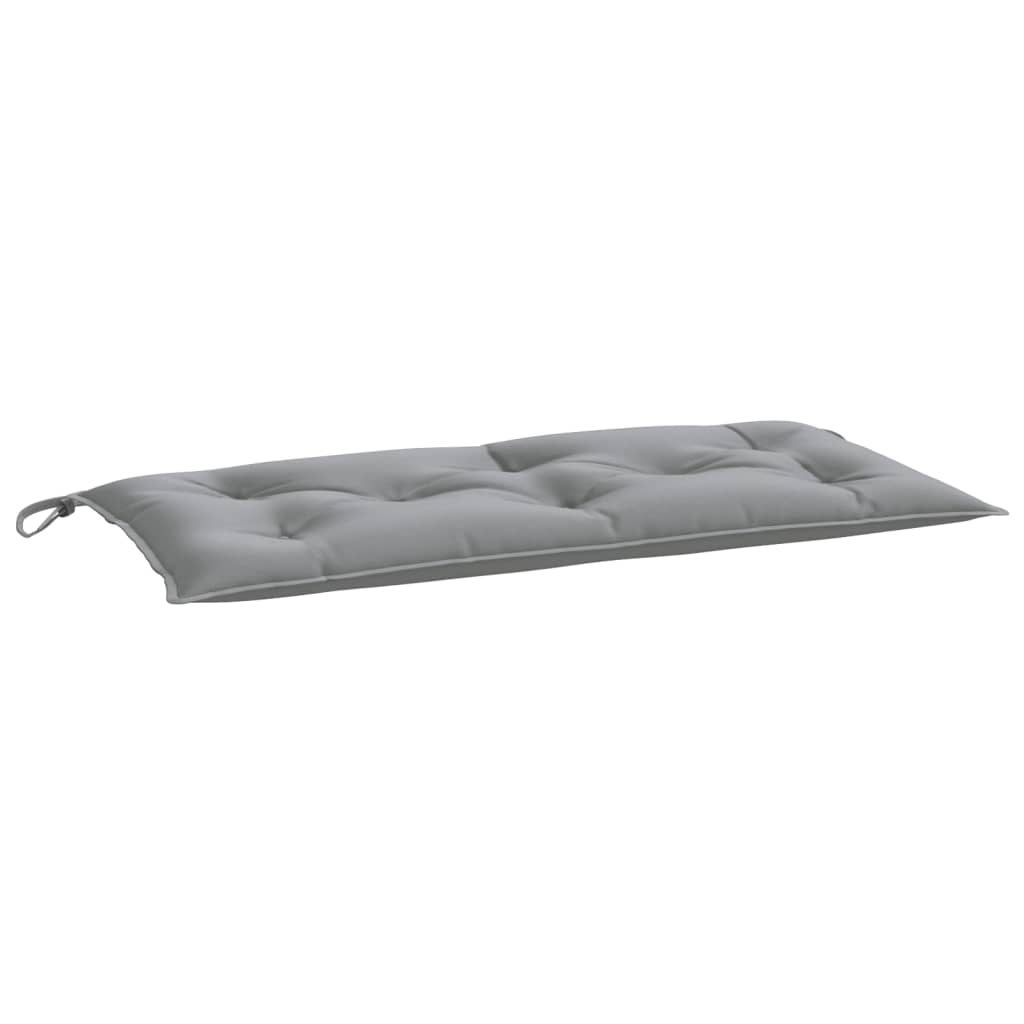 Tuinbankkussens 2 st 100x50x7 cm oxford stof grijs - AllerleiShop