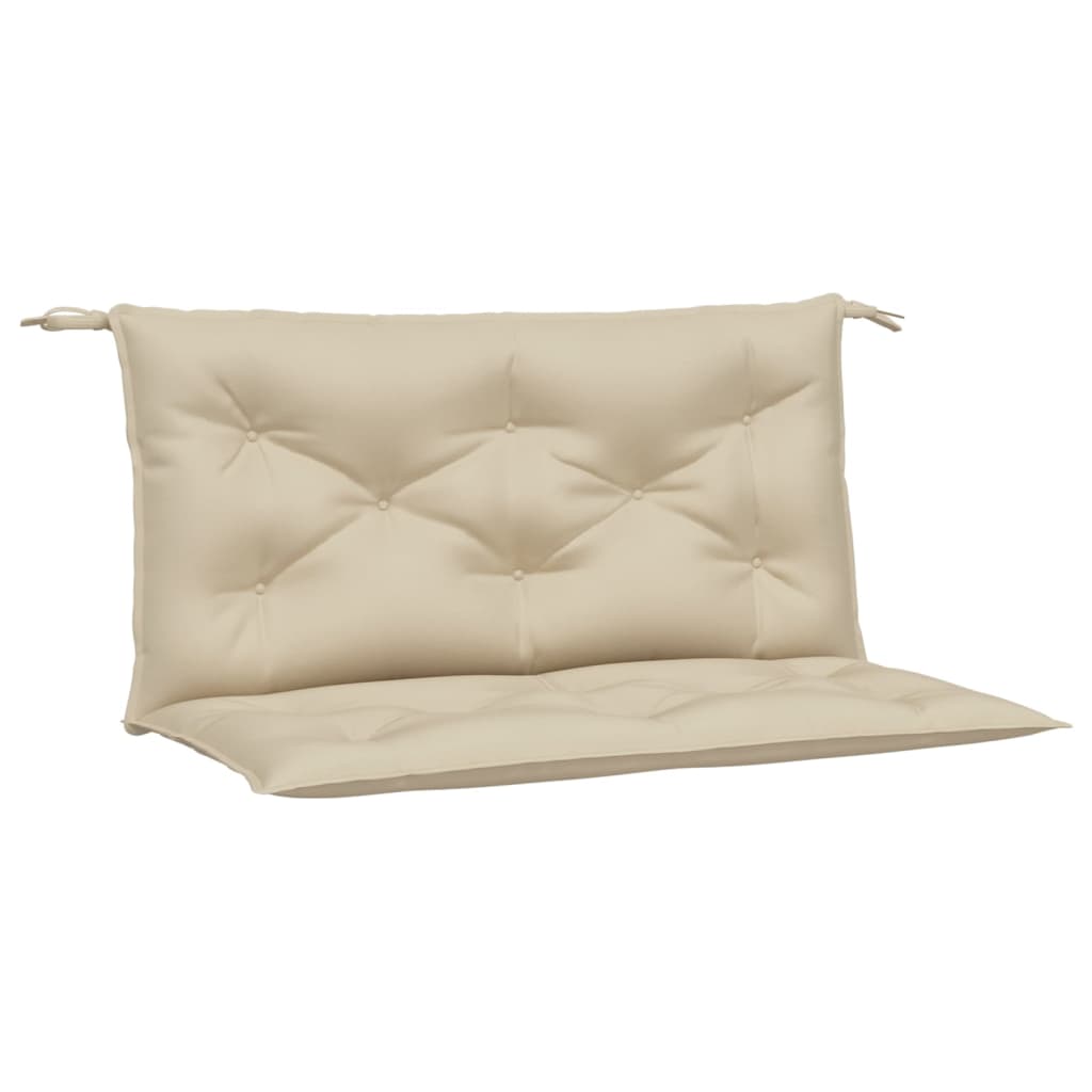 Tuinbankkussens 2 st 100x50x7 cm oxford stof beige - AllerleiShop