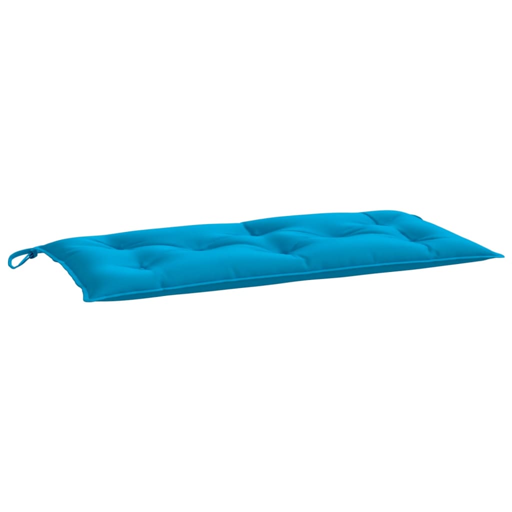 Tuinbankkussens 2 st 100x50x7 cm oxford stof lichtblauw - AllerleiShop