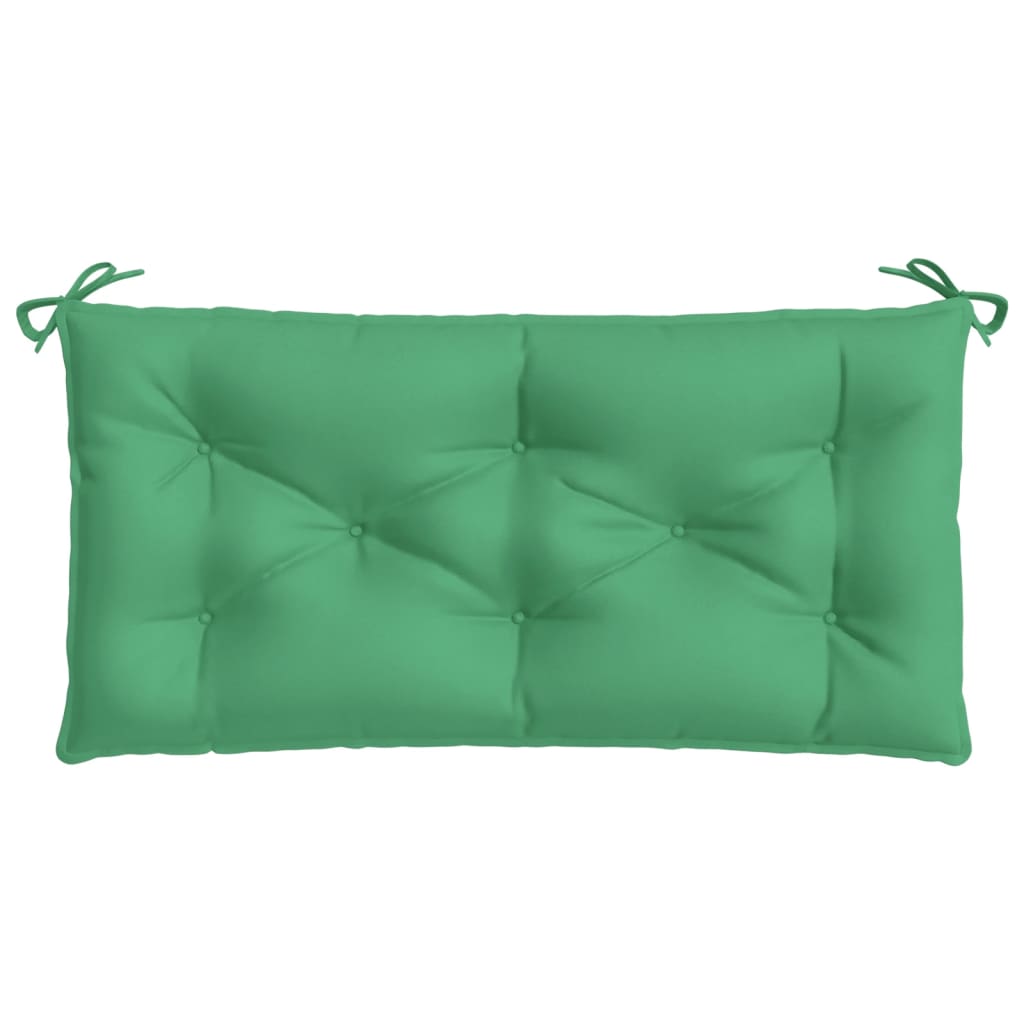 Tuinbankkussens 2 st 100x50x7 cm oxford stof groen - AllerleiShop