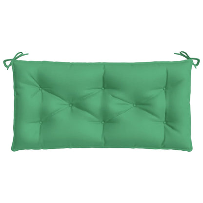 Tuinbankkussens 2 st 100x50x7 cm oxford stof groen - AllerleiShop