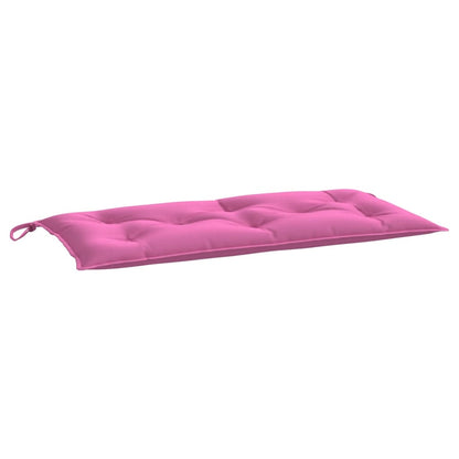 Tuinbankkussens 2 st 100x50x7 cm stof roze - AllerleiShop