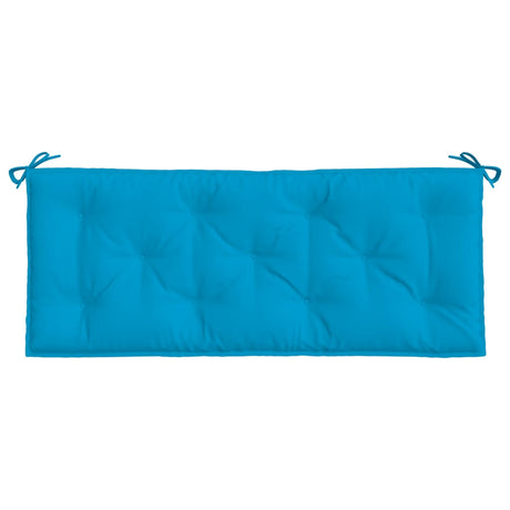 Tuinbankkussens 2 st 120x50x7 cm oxford stof lichtblauw - AllerleiShop