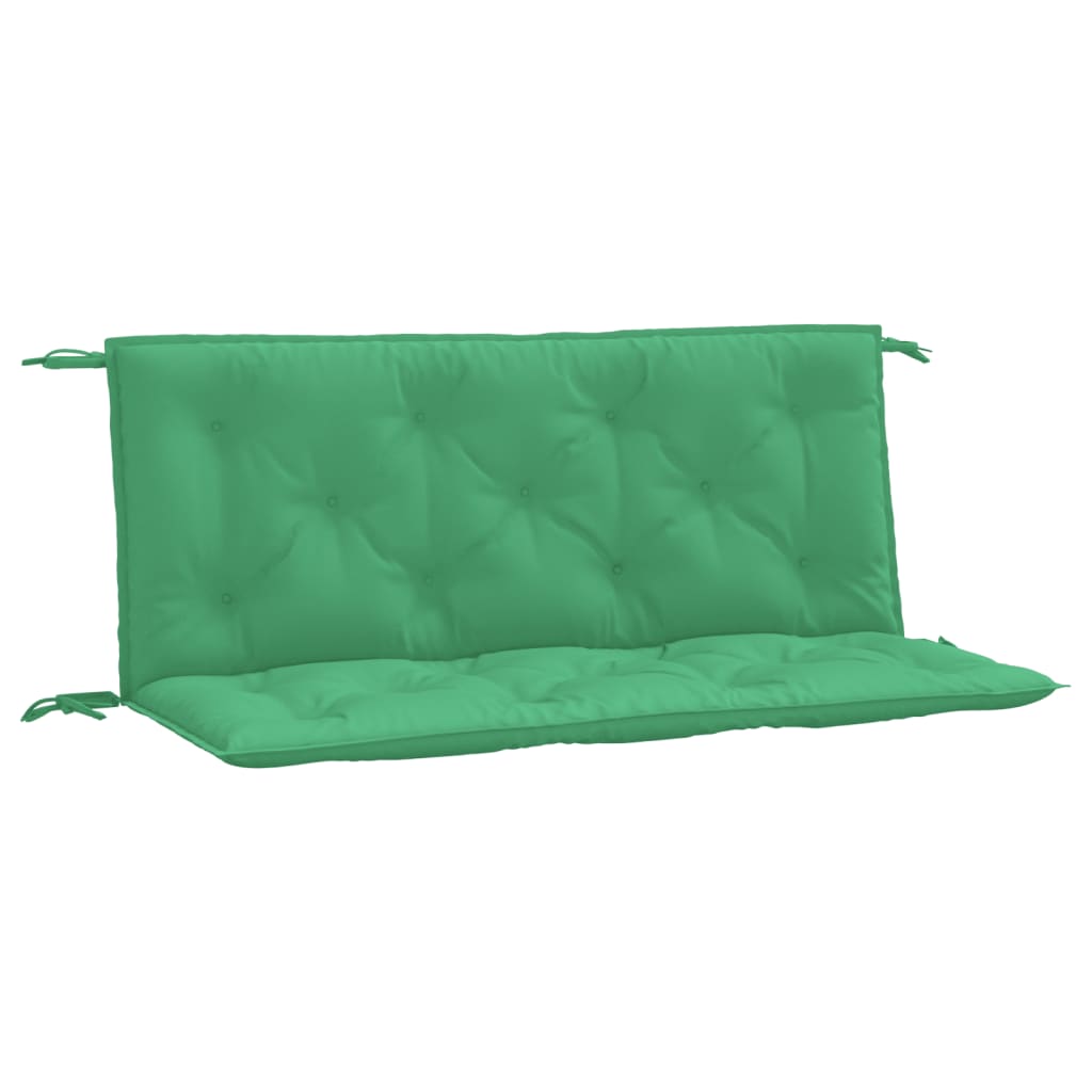 Tuinbankkussens 2 st 120x50x7 cm oxford stof groen - AllerleiShop