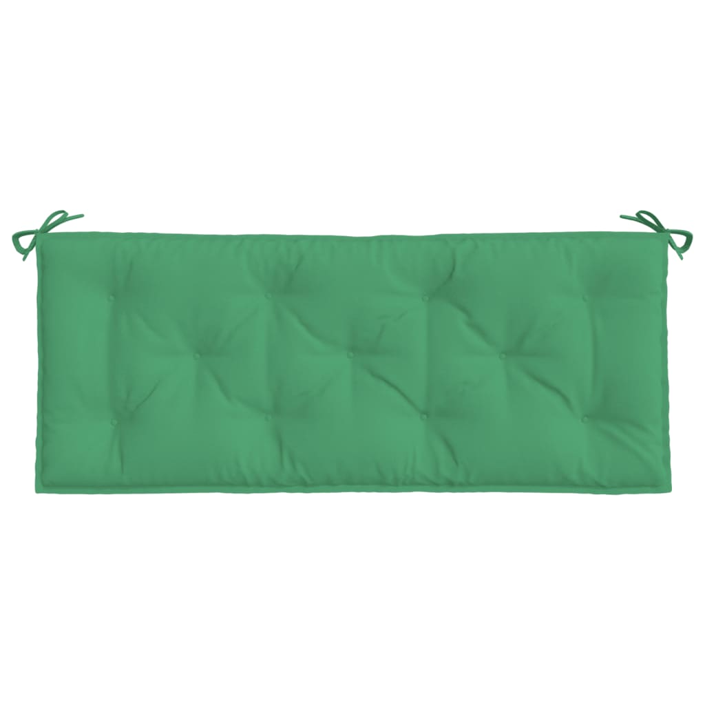 Tuinbankkussens 2 st 120x50x7 cm oxford stof groen - AllerleiShop