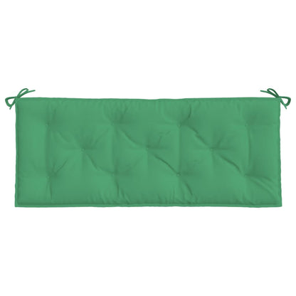 Tuinbankkussens 2 st 120x50x7 cm oxford stof groen - AllerleiShop