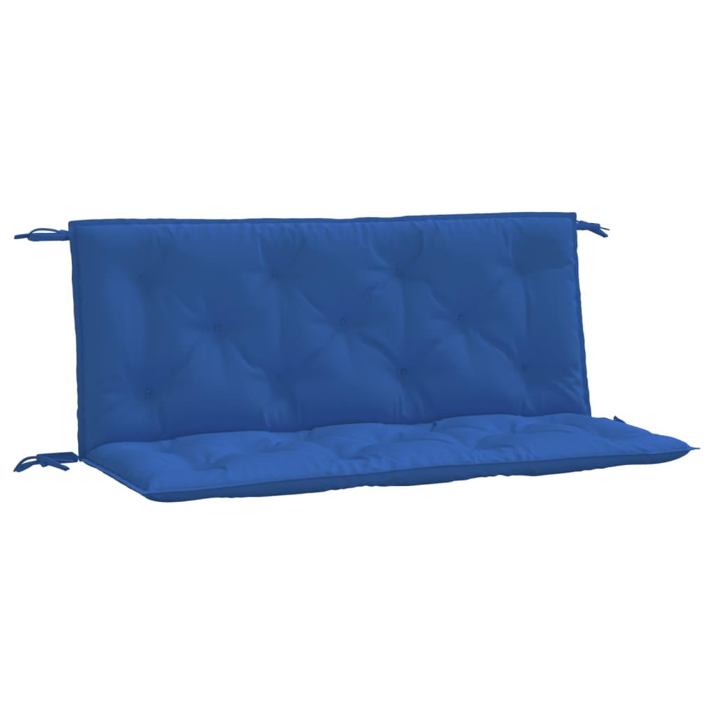 Tuinbankkussens 2 st 120x50x7 cm oxford stof blauw - AllerleiShop