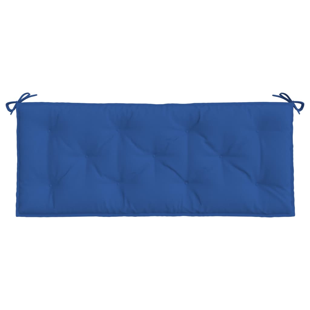 Tuinbankkussens 2 st 120x50x7 cm oxford stof blauw - AllerleiShop