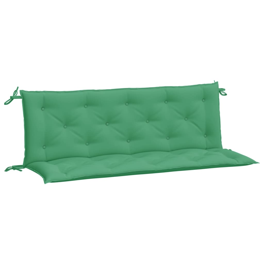 Tuinbankkussens 2 st 150x50x7 cm oxford stof groen - AllerleiShop