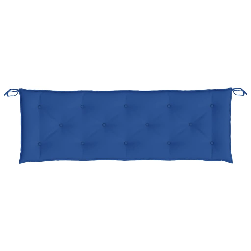 Tuinbankkussens 2 st 150x50x7 cm oxford stof blauw - AllerleiShop