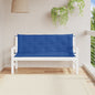 Tuinbankkussens 2 st 150x50x7 cm oxford stof blauw - AllerleiShop