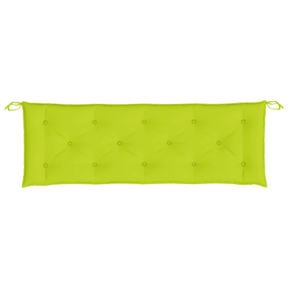 Tuinbankkussens 2 st 150x50x7 cm oxford stof heldergroen - AllerleiShop