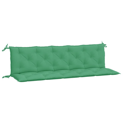 Tuinbankkussens 2 st 180x50x7 cm oxford stof groen - AllerleiShop