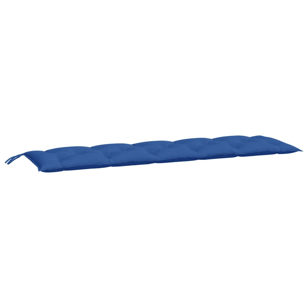 Tuinbankkussens 2 st 180x50x7 cm oxford stof blauw - AllerleiShop