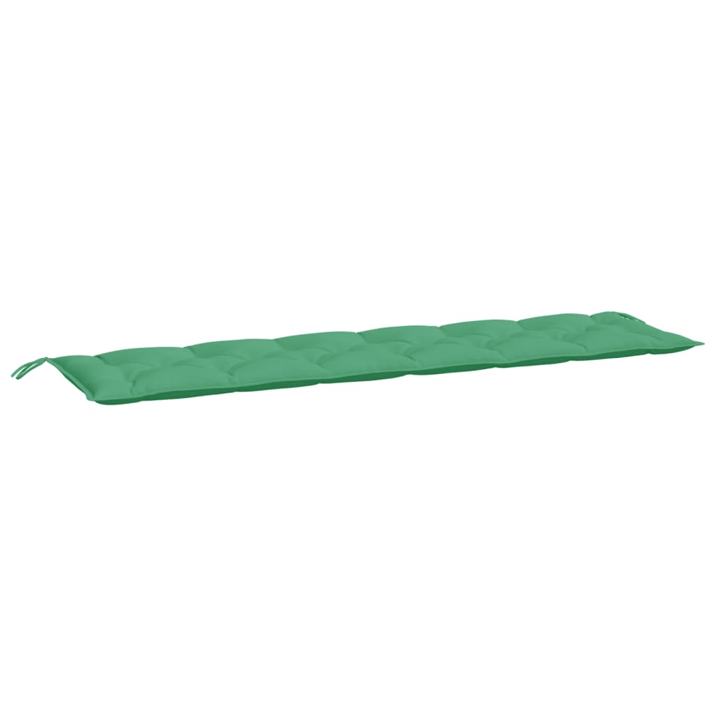 Tuinbankkussens 2 st 200x50x7 cm oxford stof groen - AllerleiShop