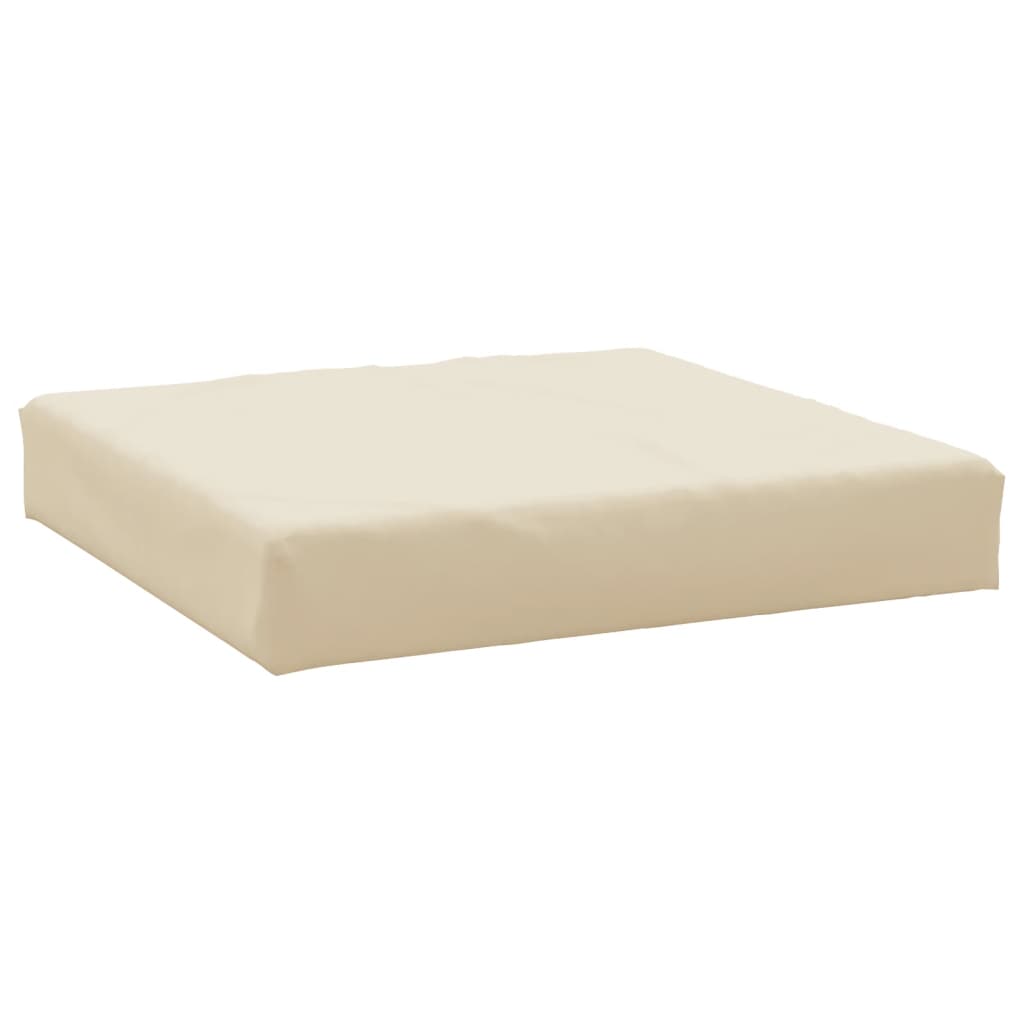 Palletkussens 2 st stof beige - AllerleiShop