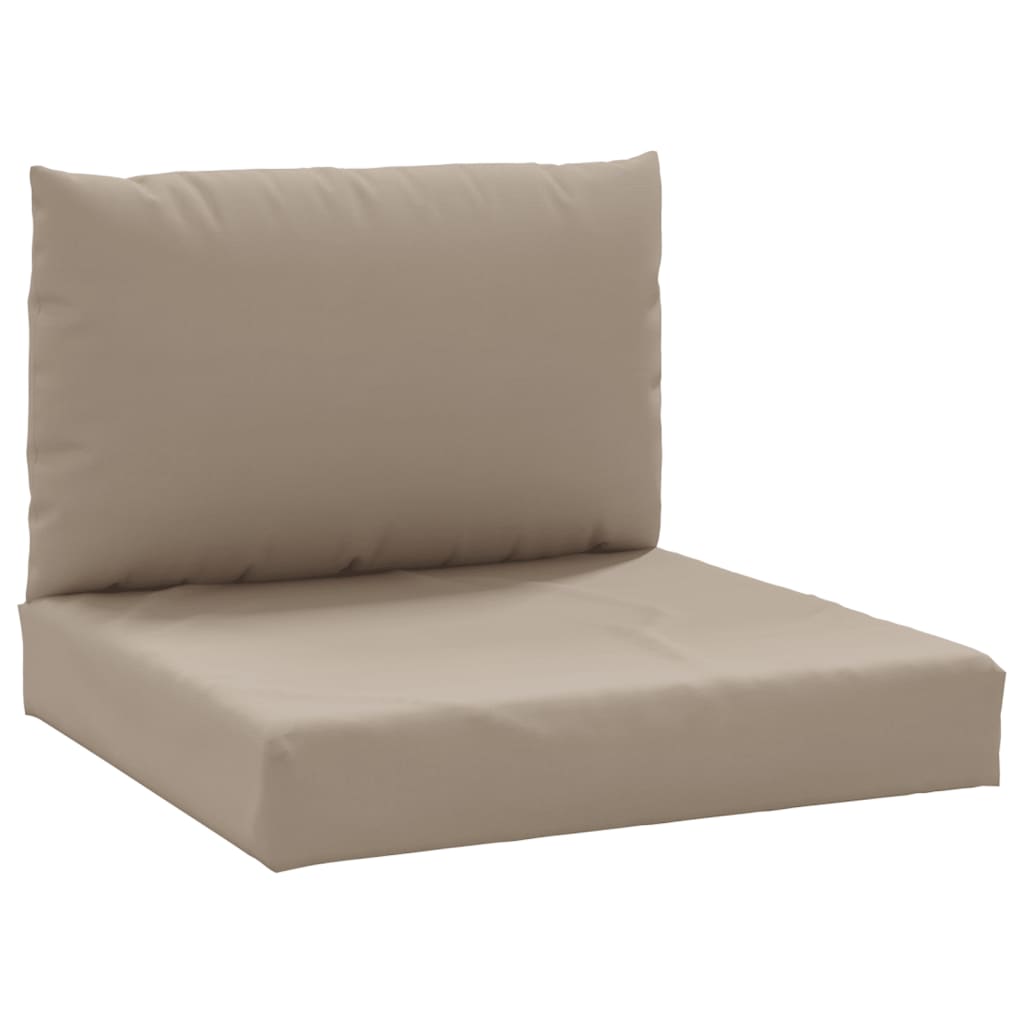 Palletkussens 2 st oxford stof taupe - AllerleiShop