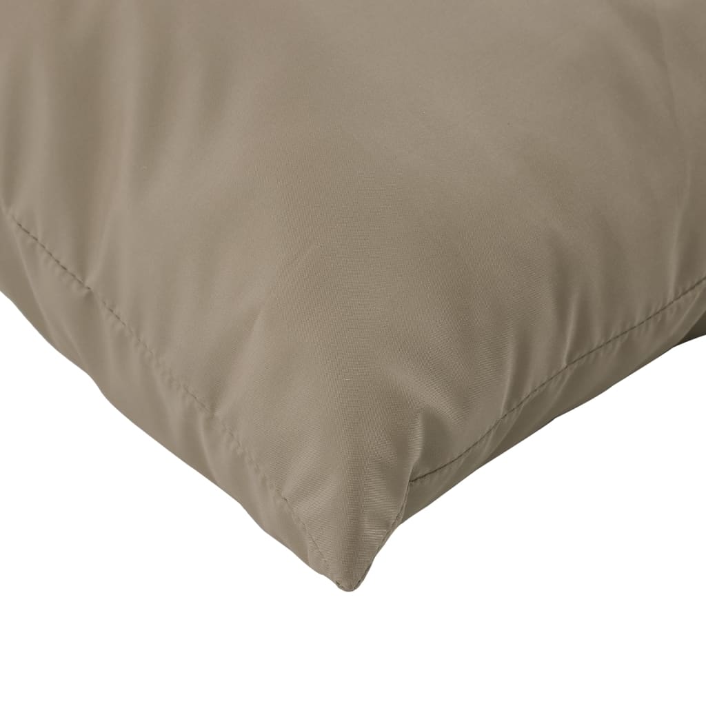 Palletkussens 2 st oxford stof taupe - AllerleiShop