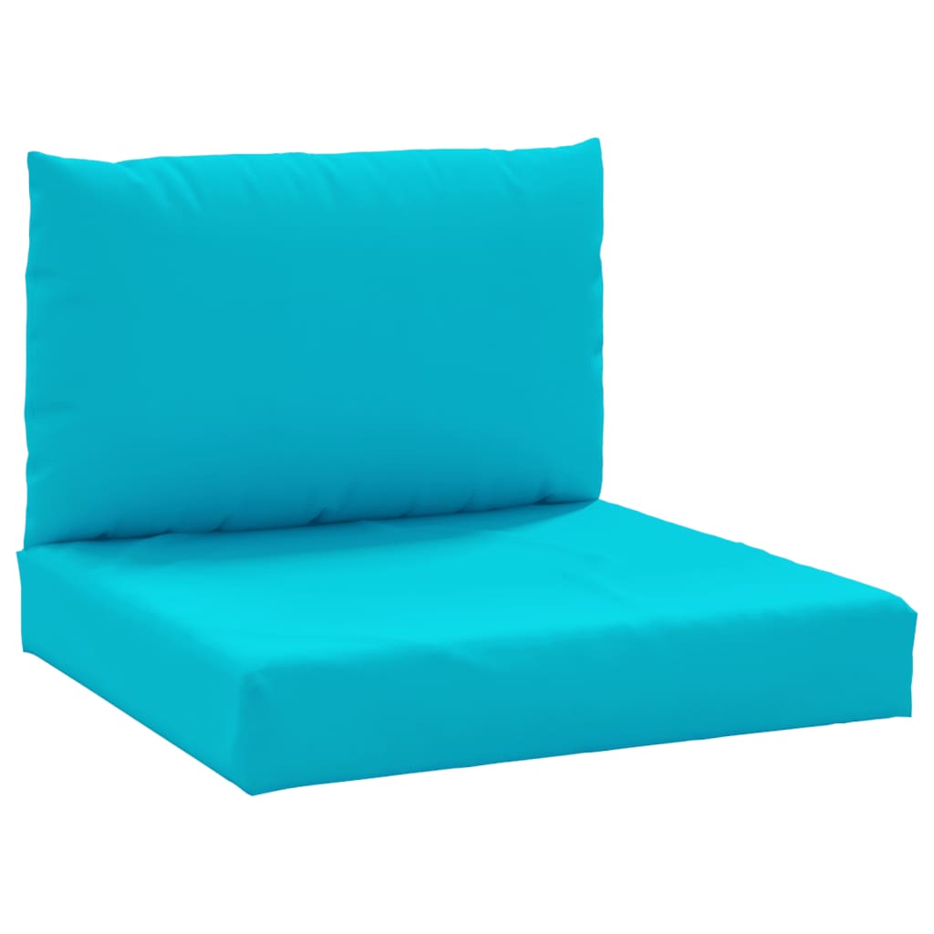 Palletkussens 2 st oxford stof turquoise - AllerleiShop