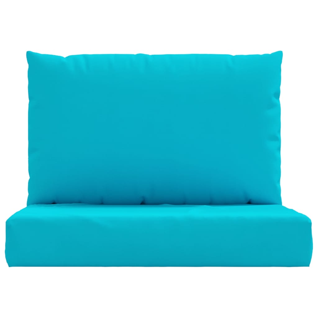 Palletkussens 2 st oxford stof turquoise - AllerleiShop