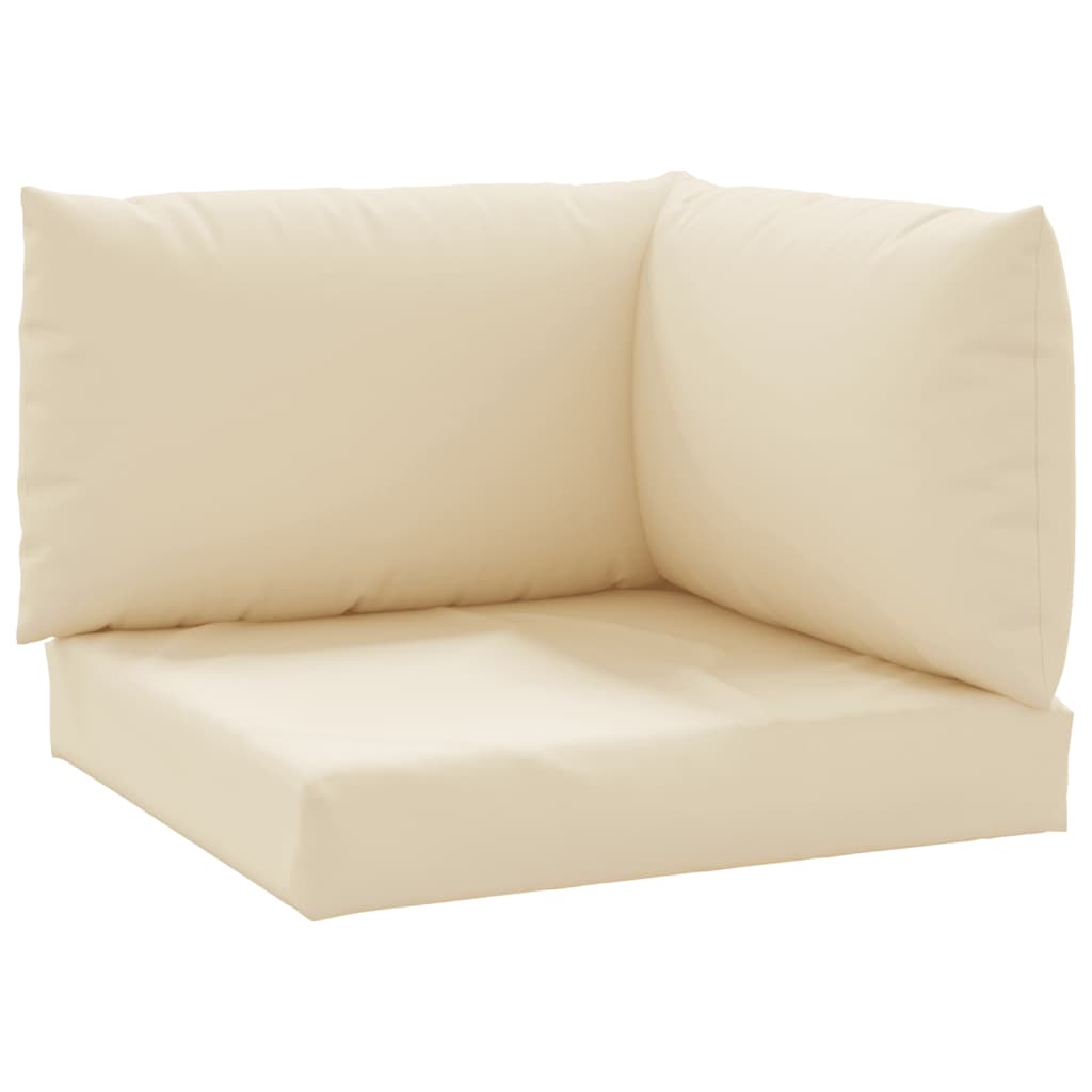 Palletkussens 3 st oxford stof beige - AllerleiShop