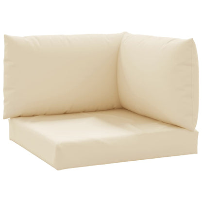 Palletkussens 3 st oxford stof beige - AllerleiShop