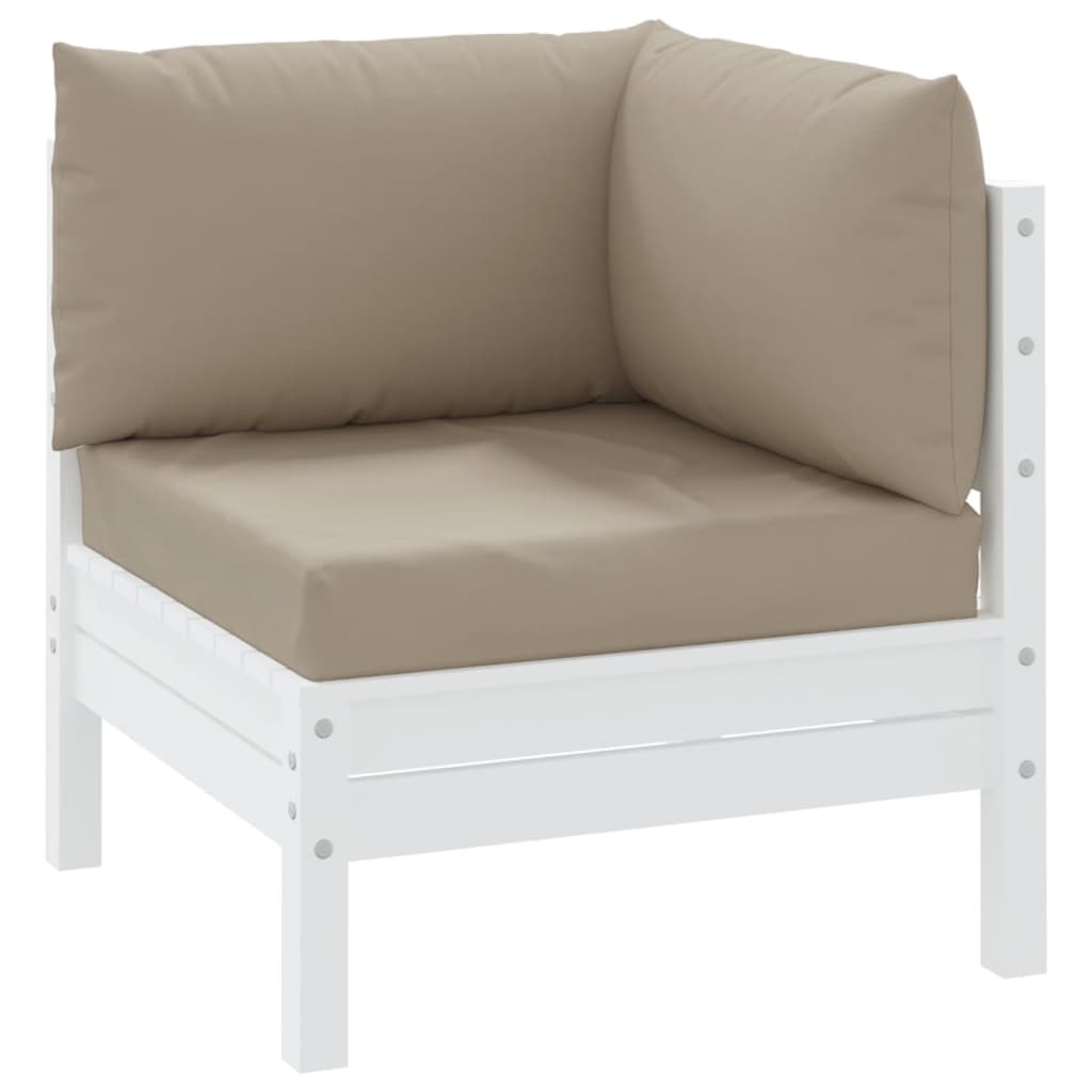 Palletkussens 3 st oxford stof taupe - AllerleiShop