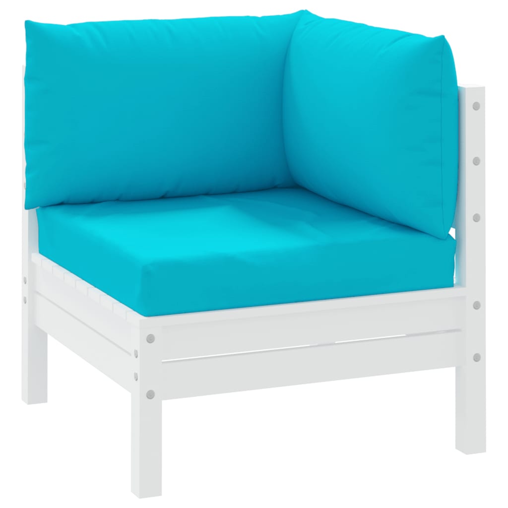 Palletkussens 3 st oxford stof turquoise - AllerleiShop