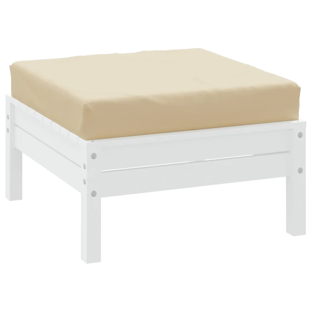 Palletkussen 60x60x8 cm oxford stof beige - AllerleiShop