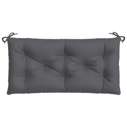 Tuinbankkussen 110x50x7 cm oxford stof antracietkleurig - AllerleiShop