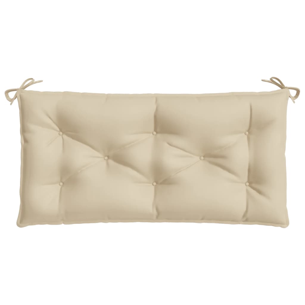 Tuinbankkussen 110x50x7 cm oxford stof beige - AllerleiShop