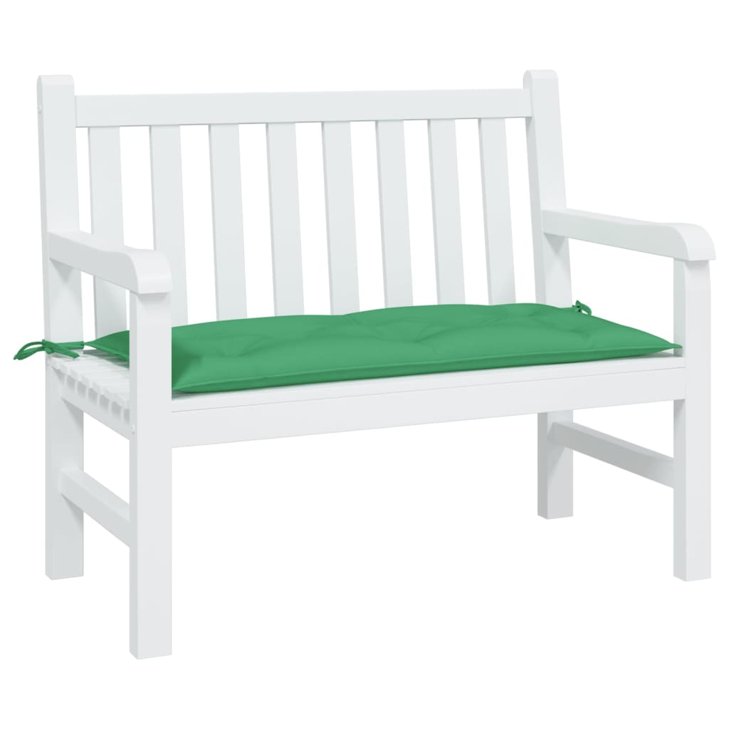 Tuinbankkussen 110x50x7 cm oxford stof groen - AllerleiShop