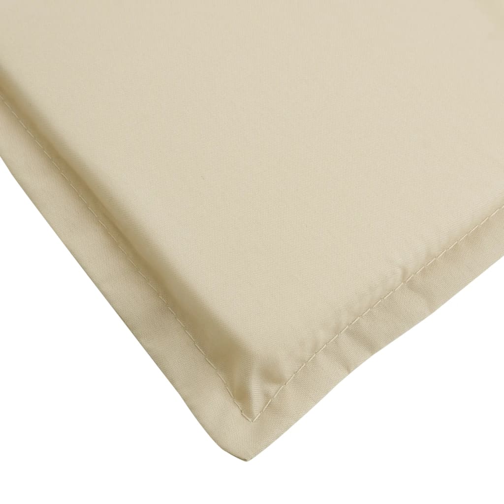 Ligbedkussen 180x60x3 cm oxford stof beige - AllerleiShop